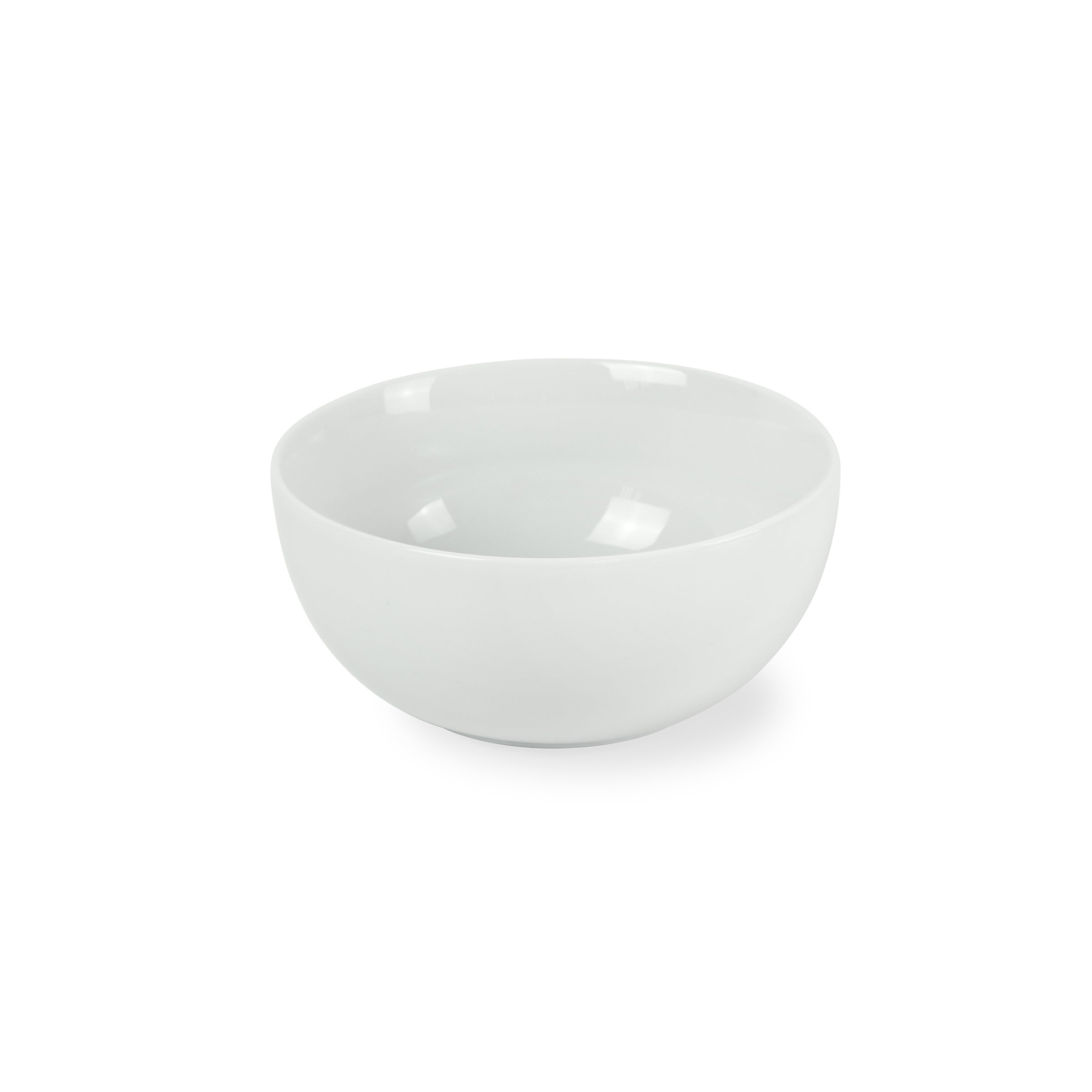 Côme - 6 Bols Petit Déjeuner - Porcelaine - Blanc