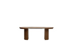 Prado - Table À Manger Ronde Extensible 110 À 210 Cm - Placage Chêne Massif