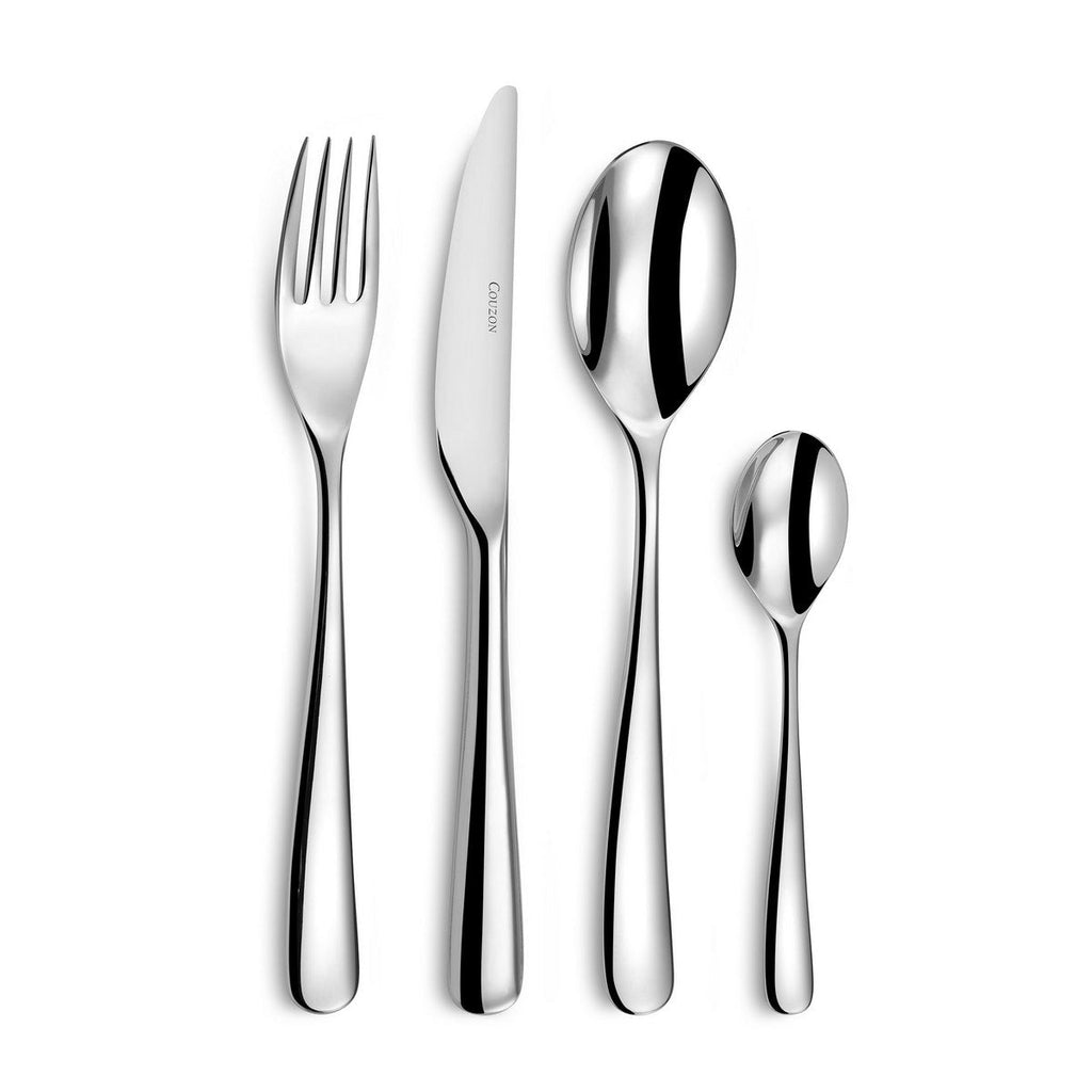 Alpha - Ménagère 24 Pièces - Acier Inoxydable - Inox