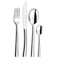 Zest - Ménagère 48 Pièces - Acier Inoxydable - Inox