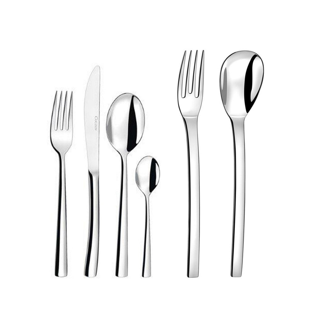 Zest - Ménagère 50 Pièces - Acier Inoxydable - Inox