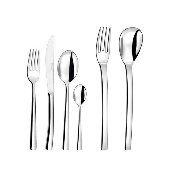 Zest - Ménagère 50 Pièces - Acier Inoxydable - Inox