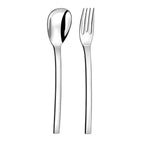 Zest - Ménagère 50 Pièces - Acier Inoxydable - Inox