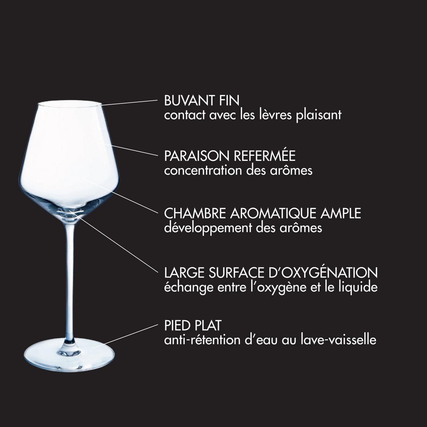 Diamantis - Lot De 8 Verres À Pied 29Cl Et 8 Flûtes 23Cl - Cristallin Expert - Translucide