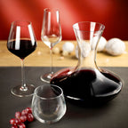 Diamantis - Lot De 8 Verres À Pied 29Cl Et 8 Flûtes 23Cl - Cristallin Expert - Translucide