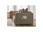 Sidonie - Canapé Droit Fixe 3 Places - Tissu Chiné