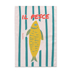 Torchon (2 Pièces) Lemon Fish - Multicolore