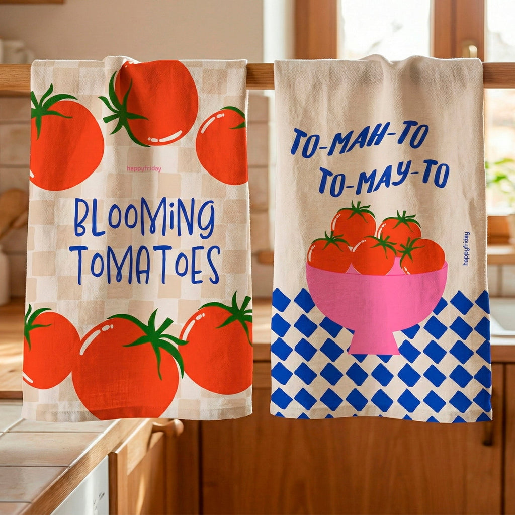 Torchon (2 Pièces) Tomatoes - Multicolore