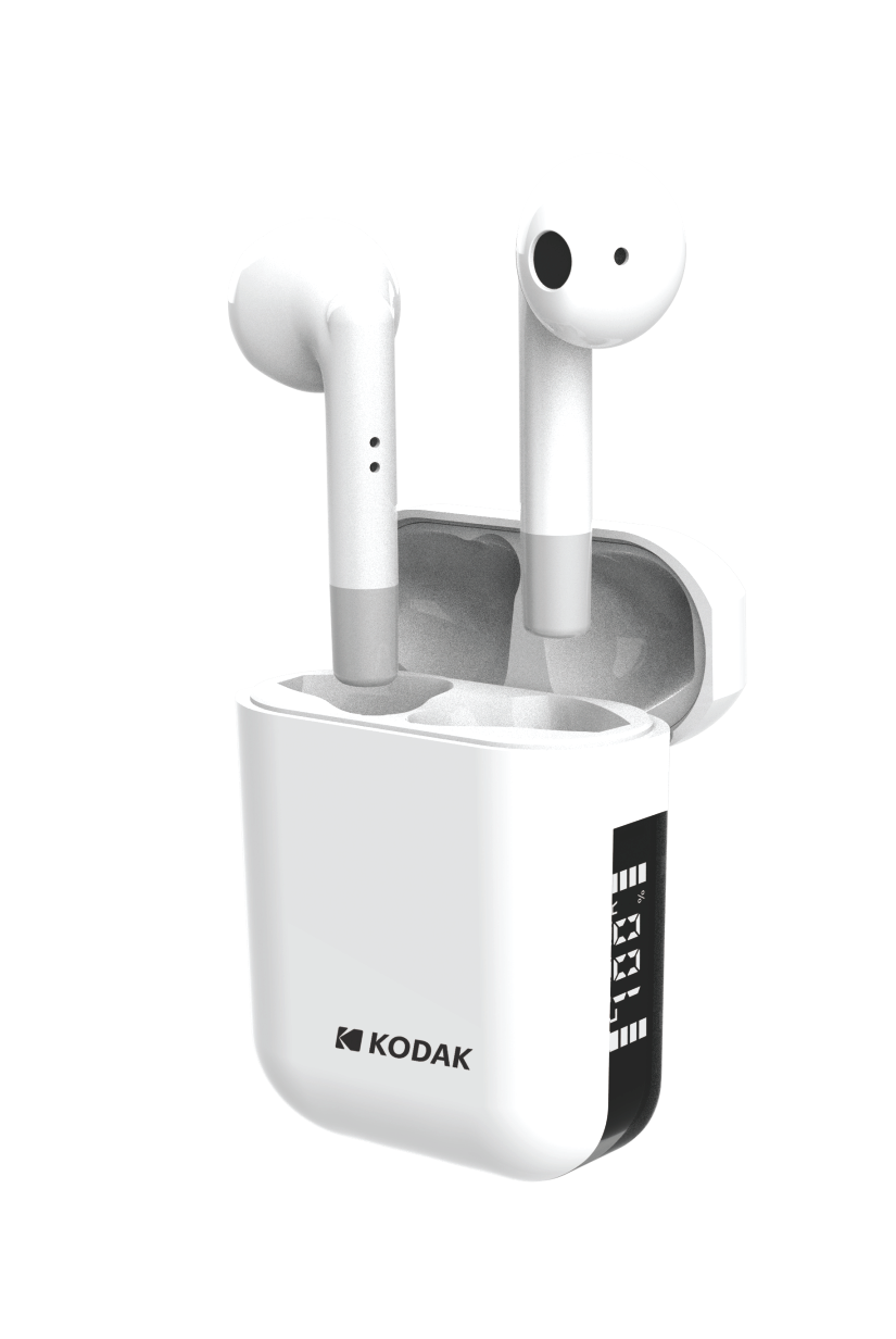 Écouteurs Bluetooth Sans Fil 610S+ - Écouteurs Intra-Auriculaires - Blanc - Kodak