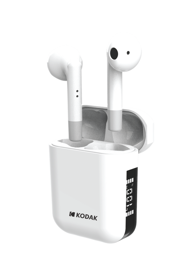 Écouteurs Bluetooth Sans Fil 610S+ - Écouteurs Intra-Auriculaires - Blanc - Kodak
