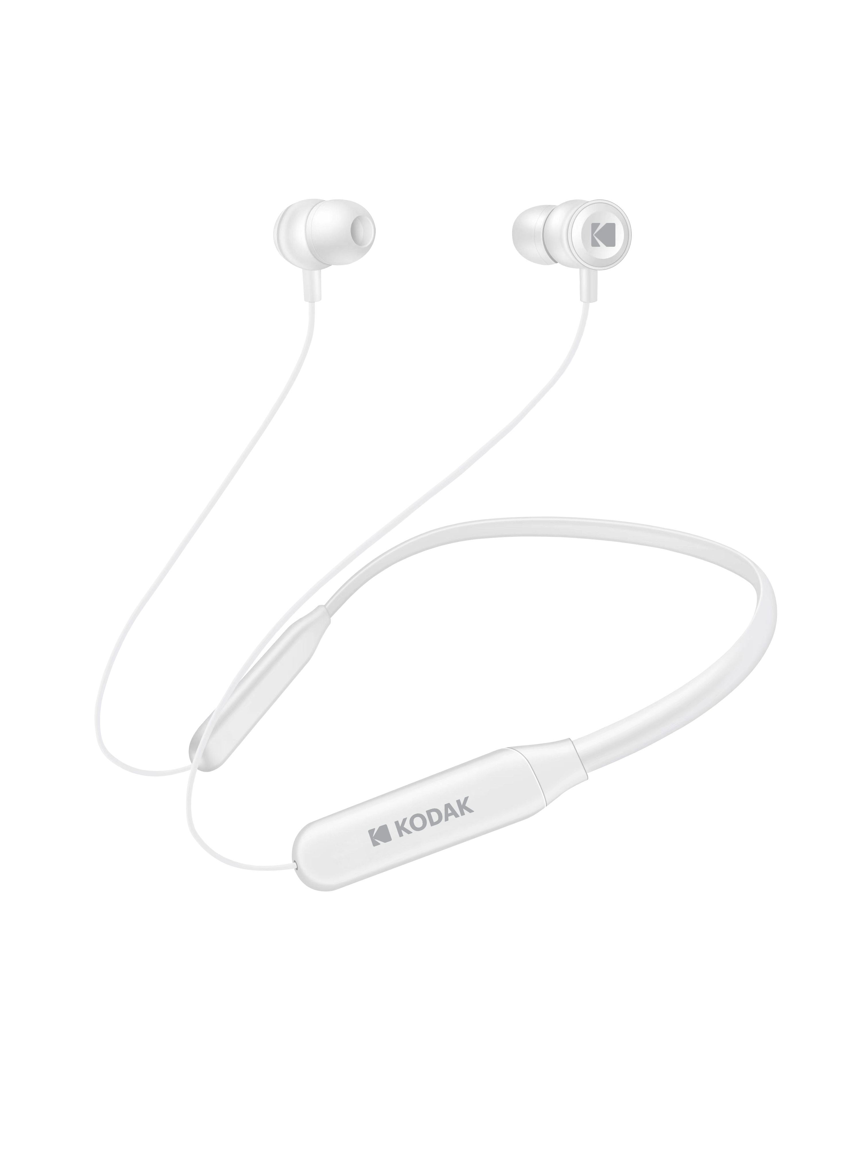 Écouteurs Sport Bluetooth Sans Fil Ultra 100+ - Blanc - Kodak