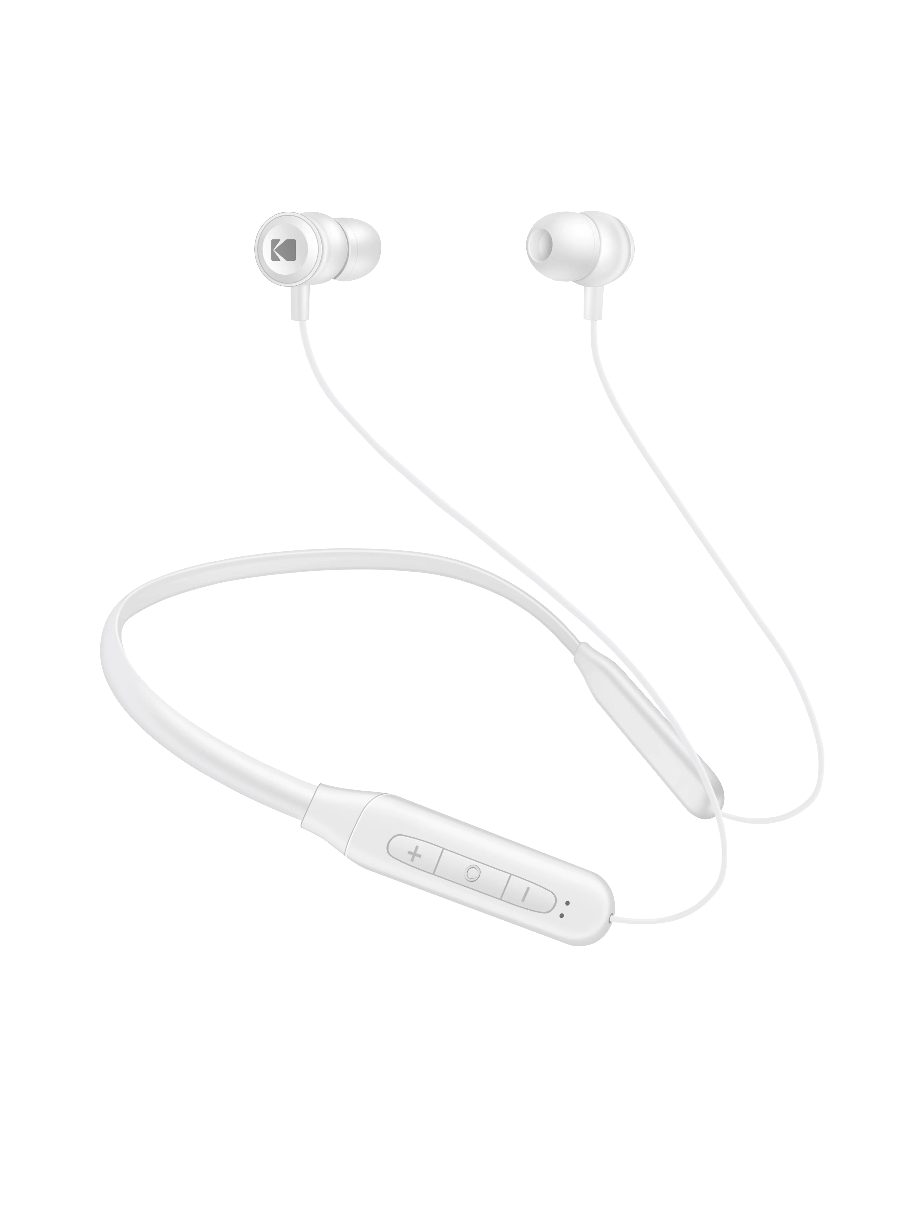 Écouteurs Sport Bluetooth Sans Fil Ultra 100+ - Blanc - Kodak