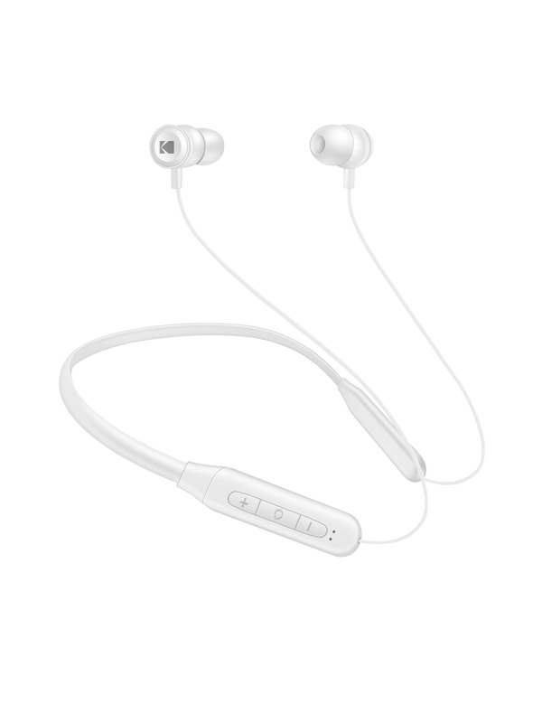Écouteurs Sport Bluetooth Sans Fil Ultra 100+ - Blanc - Kodak
