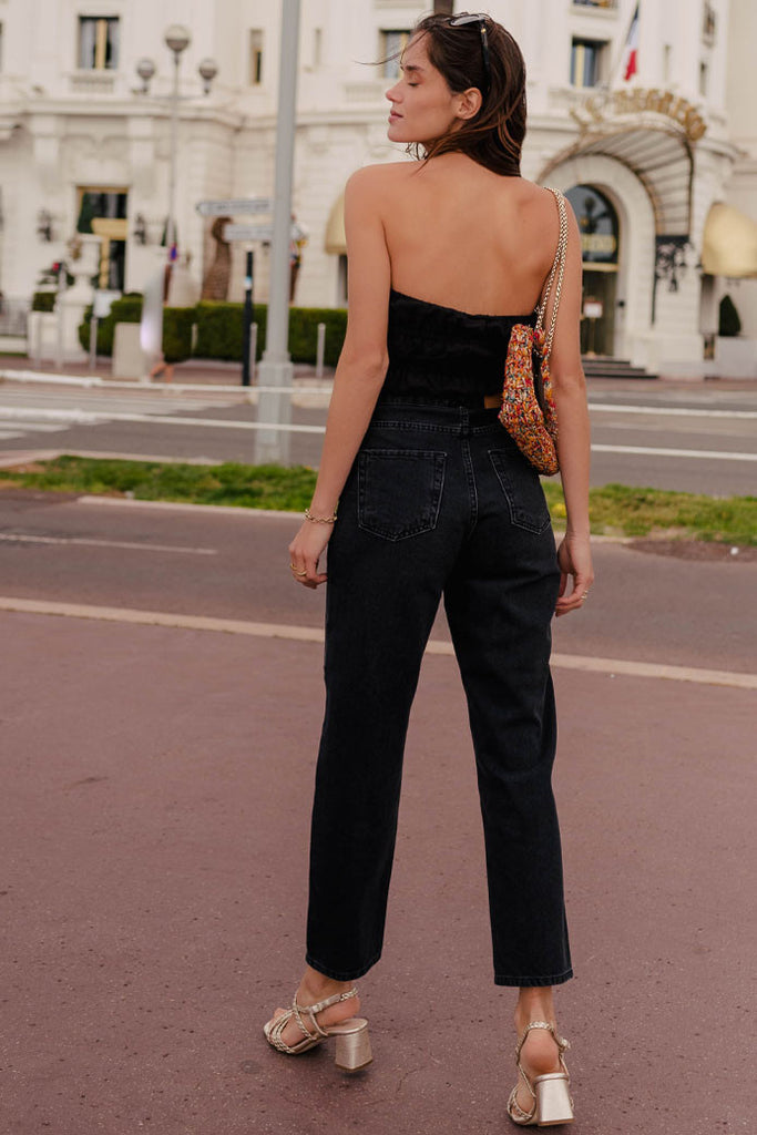 Bustier Lola Lin Viscose Noir