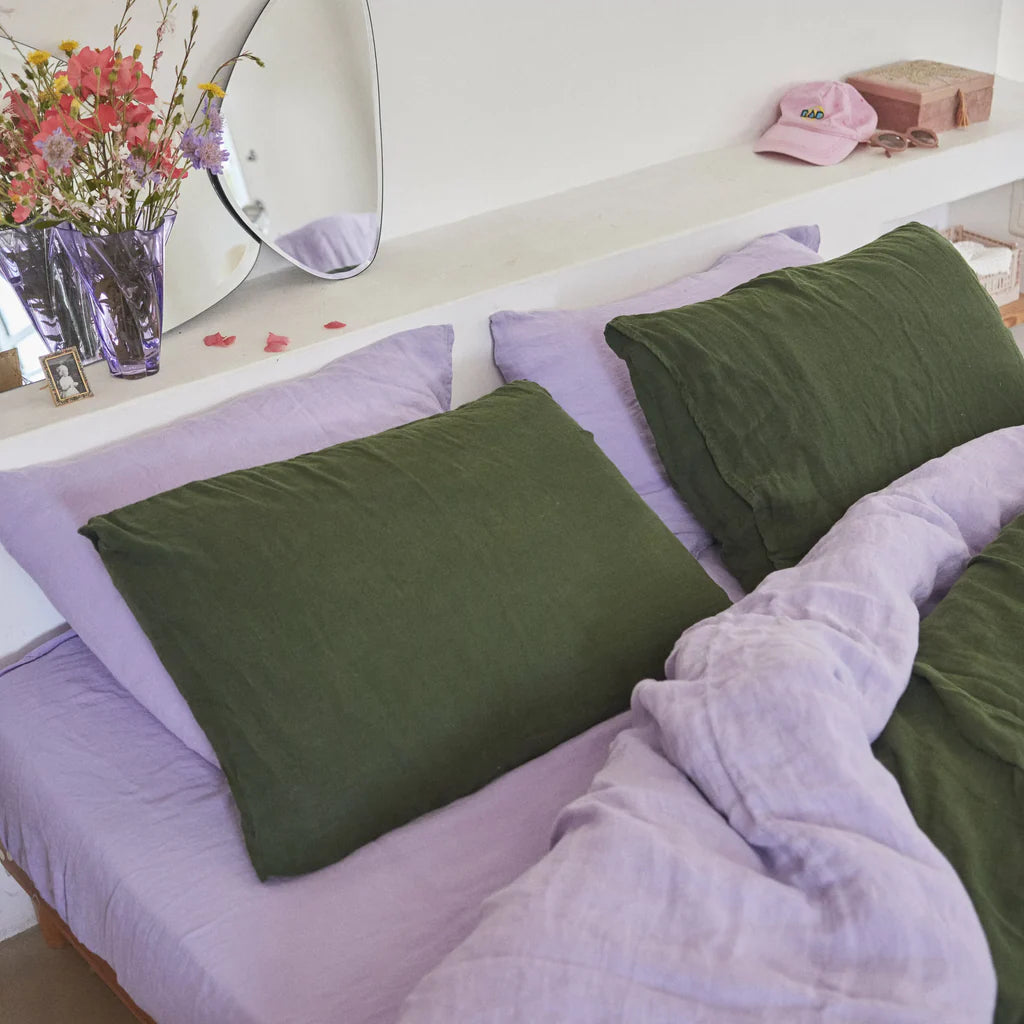 Housse De Couette 100% Lin - Sapin