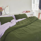 Housse De Couette 100% Lin - Lavande
