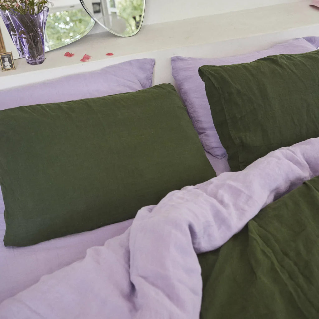 Housse De Couette 100% Lin - Sapin