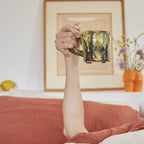 Housse De Couette 100% Lin - Terracotta