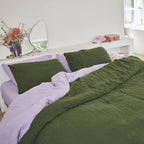 Taie D'Oreiller 100% Lin - Sapin