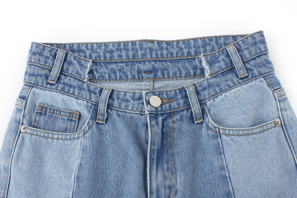 Lily - Pantalon - Denim Bleu