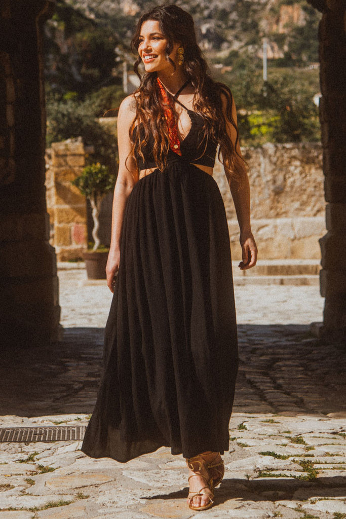 Robe Angélique Noir