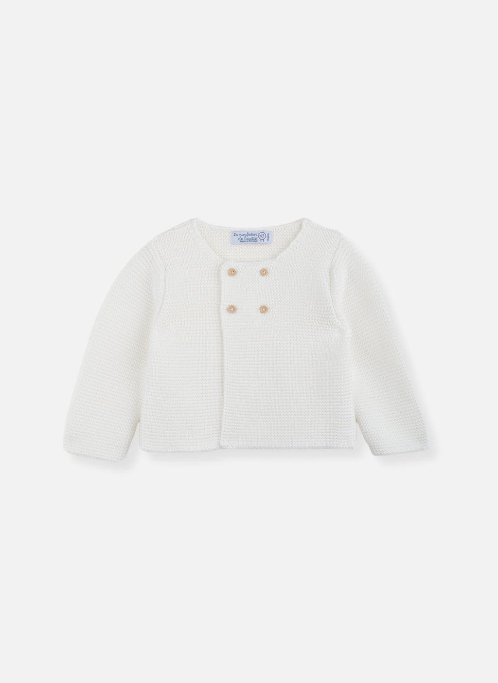 Cardigan En Coton Bio - Farine