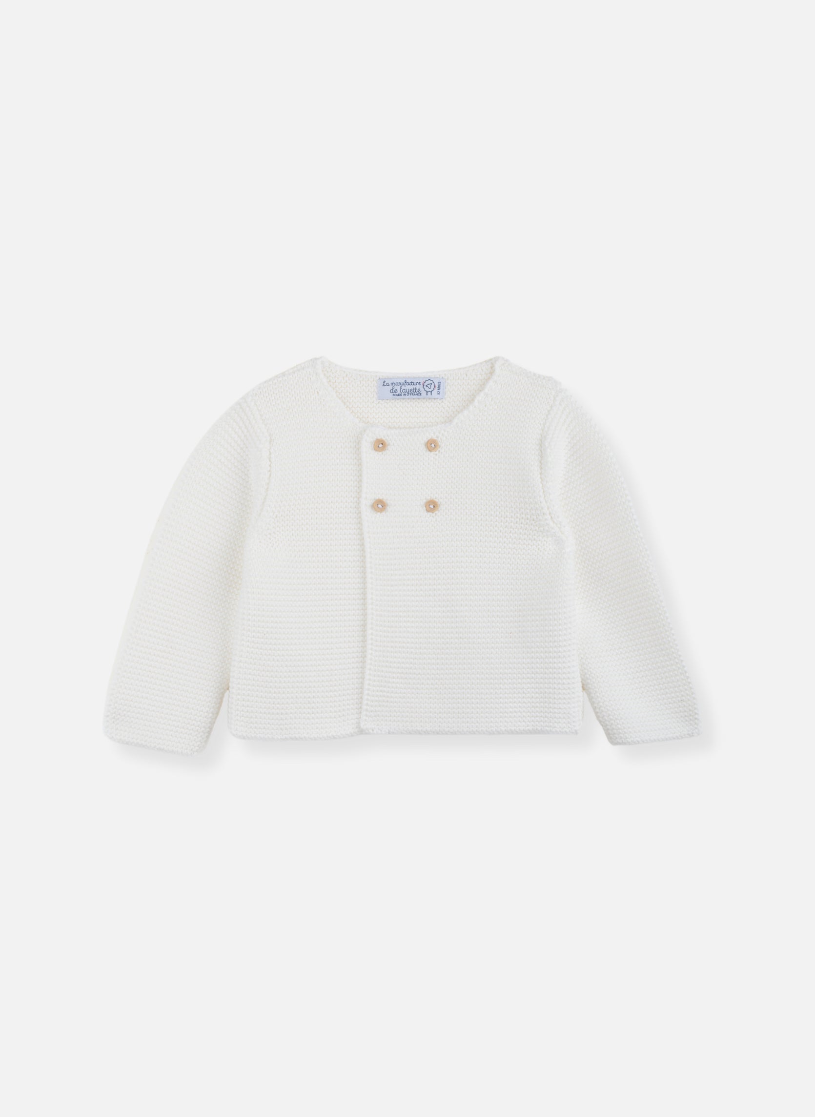 Cardigan En Coton Bio - Farine