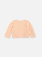 Cardigan En Coton Bio - Saumon
