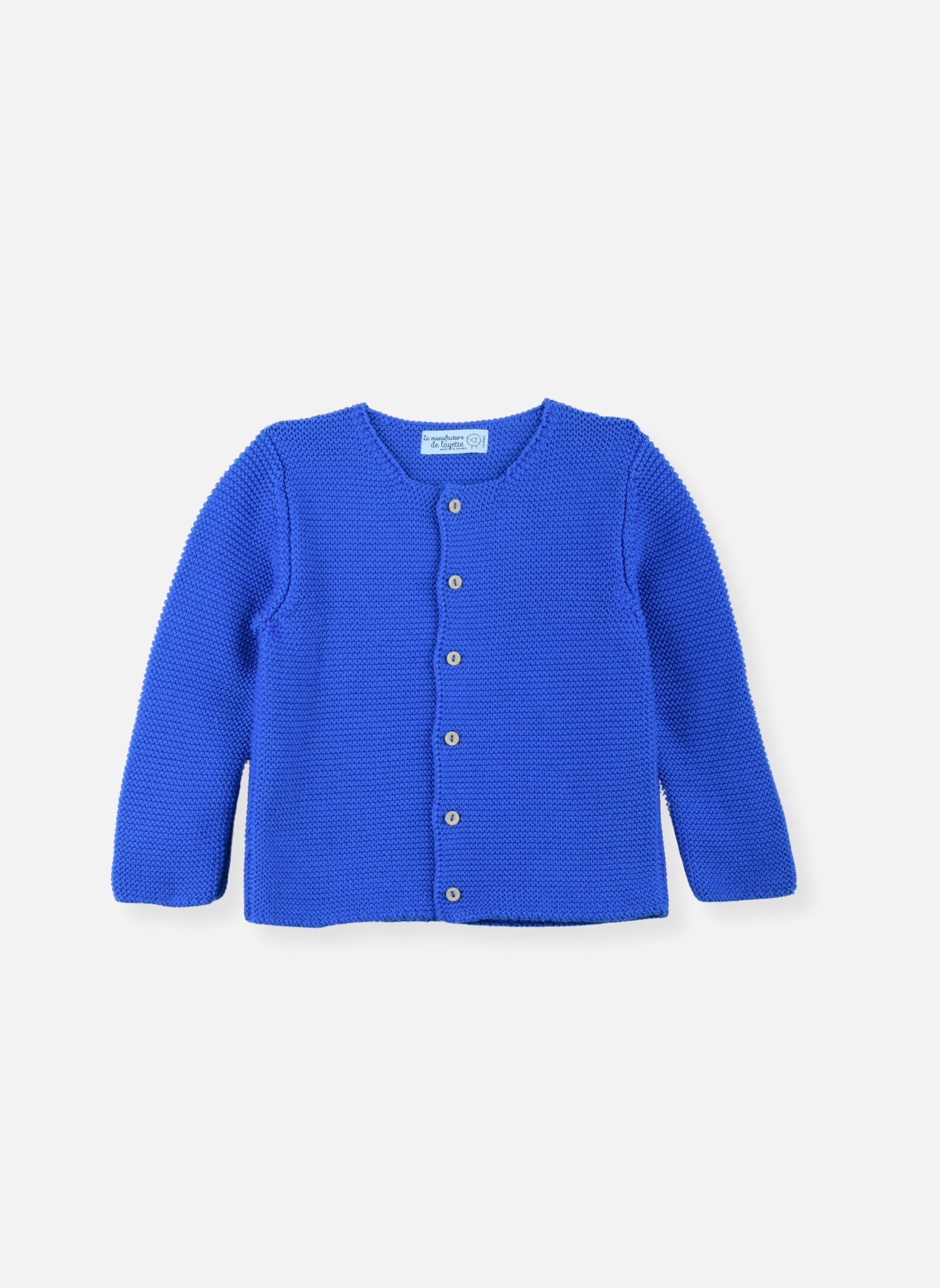 Gilet En Coton - Édition La Vie En Couleur - Bleu Campanule