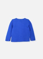 Gilet En Coton - Édition La Vie En Couleur - Bleu Campanule