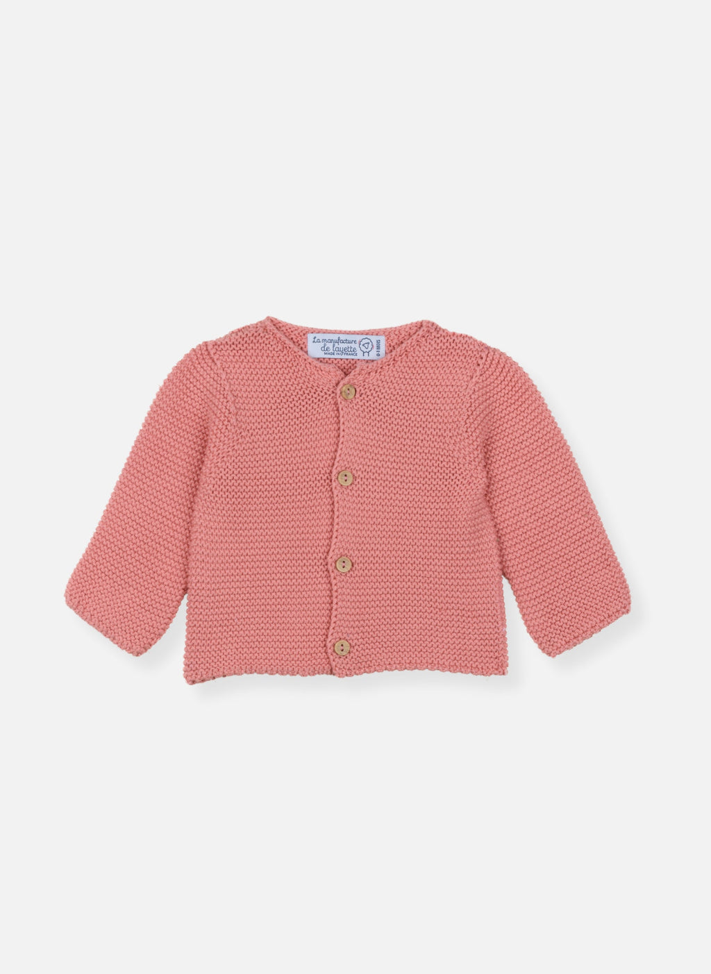 Brassière En Coton Point Mousse - Bouton De Rose