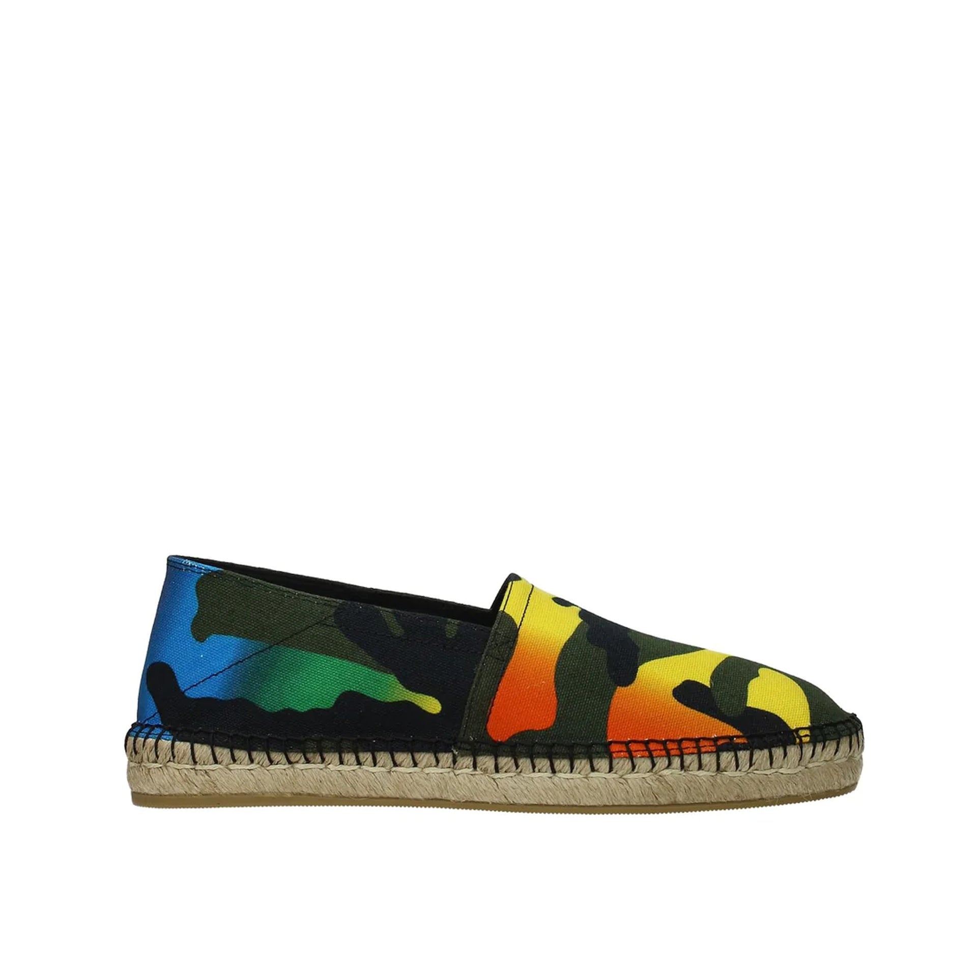 Espadrilles Valentino Garavani Canvas - Green - Homme