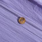 Housse De Couette 100% Lin - Lavande