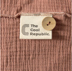 Housses De Couette 100% Gaze De Coton - Rose