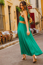 Robe Angélique Vert