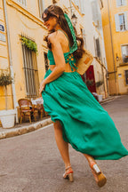 Robe Angélique Vert