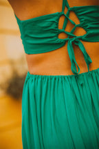 Robe Angélique Vert
