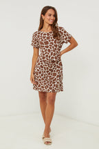 Robe - Choco/Beige