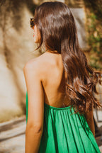 Robe Nanette Lin Viscose Vert
