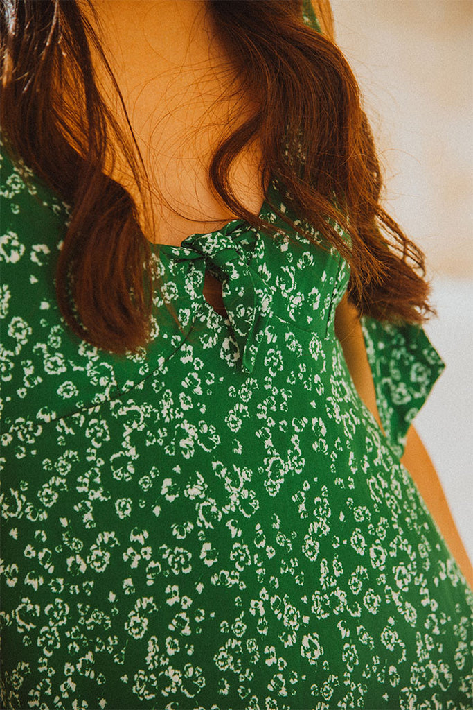 Robe Marjorie Kuaza Vert