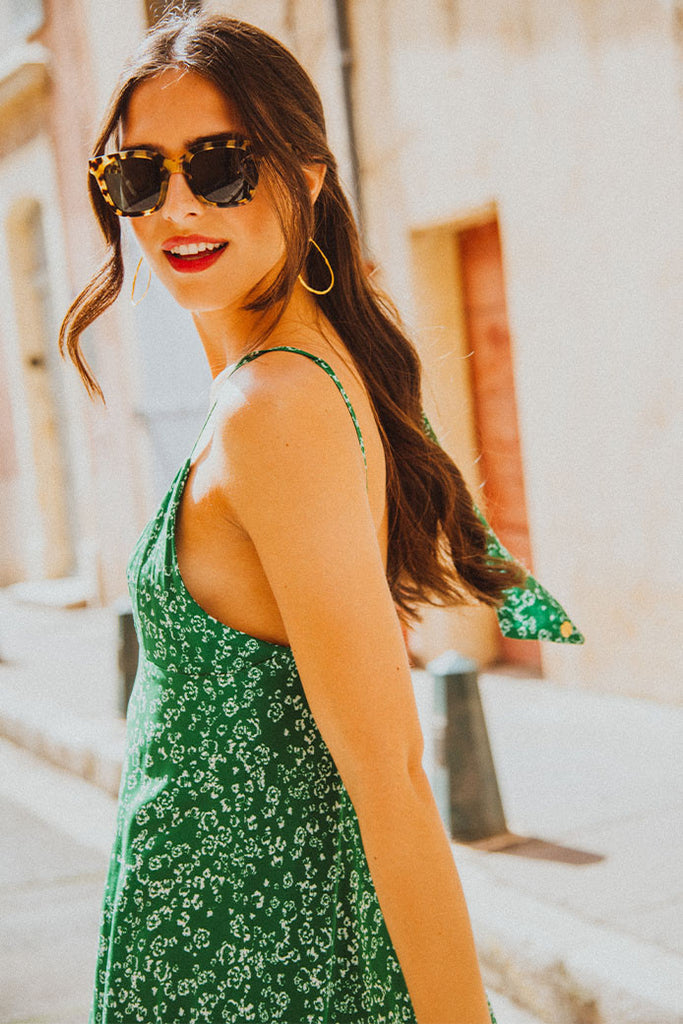 Robe Marjorie Kuaza Vert