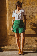 Jupe Justine Kuaza Vert