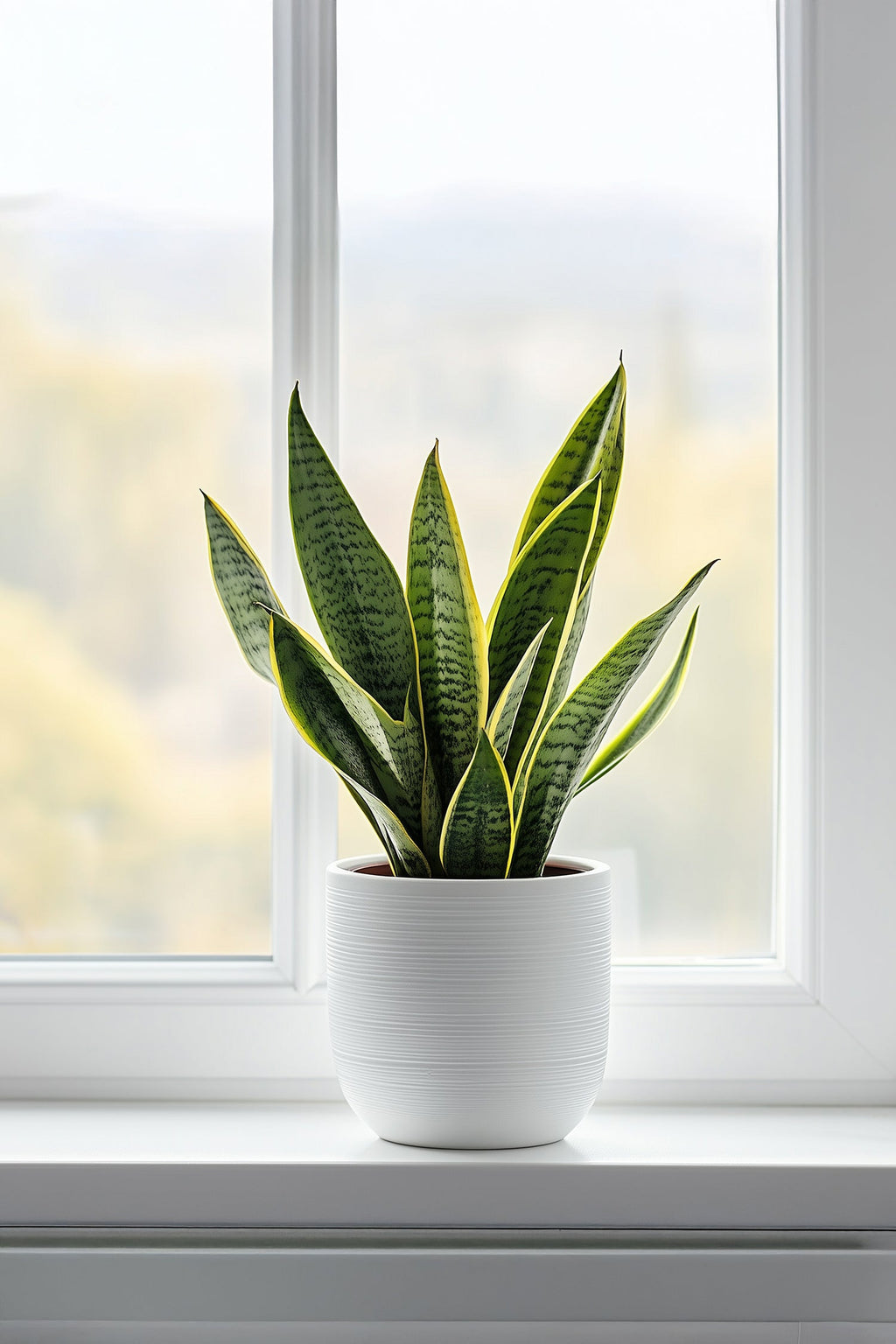 Lot De 2 Sansevieria Laurentii – Plante D’Intérieur