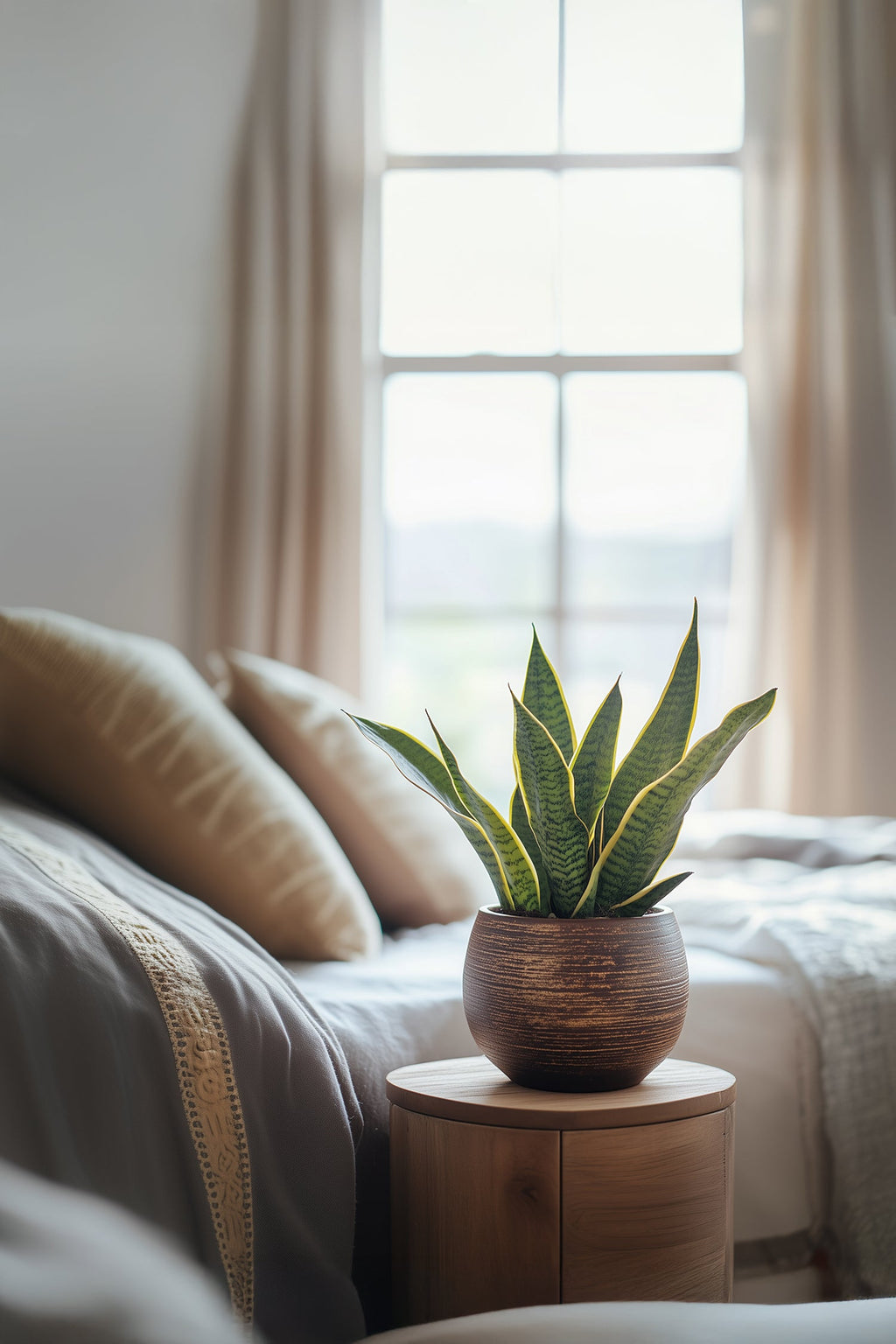 Lot De 2 Sansevieria Laurentii – Plante D’Intérieur
