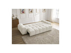 Everest - Canapé Droit Convertible Coffre - Tissu Chiné - 2 Coussins