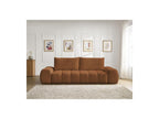 Everest - Canapé Droit Convertible Coffre - Tissu Chiné - 2 Coussins