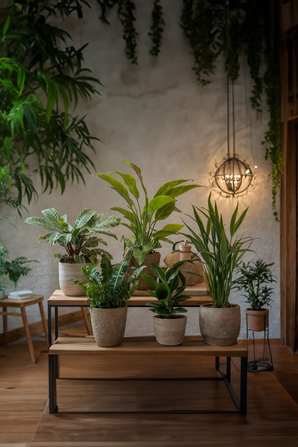 Mélange De 5 Plantes Dépolluantes – Plante D’Intérieur