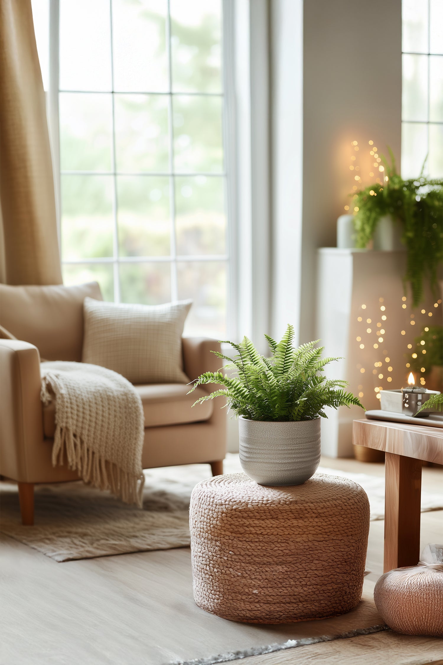 Lot De 2 Fougères Duffi – Plante D’Intérieur