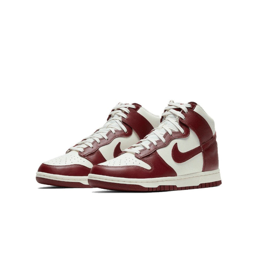 Nike Dunk High Sail Team Red