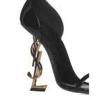 Saint Laurent Opyum Sandals - Black - Femme